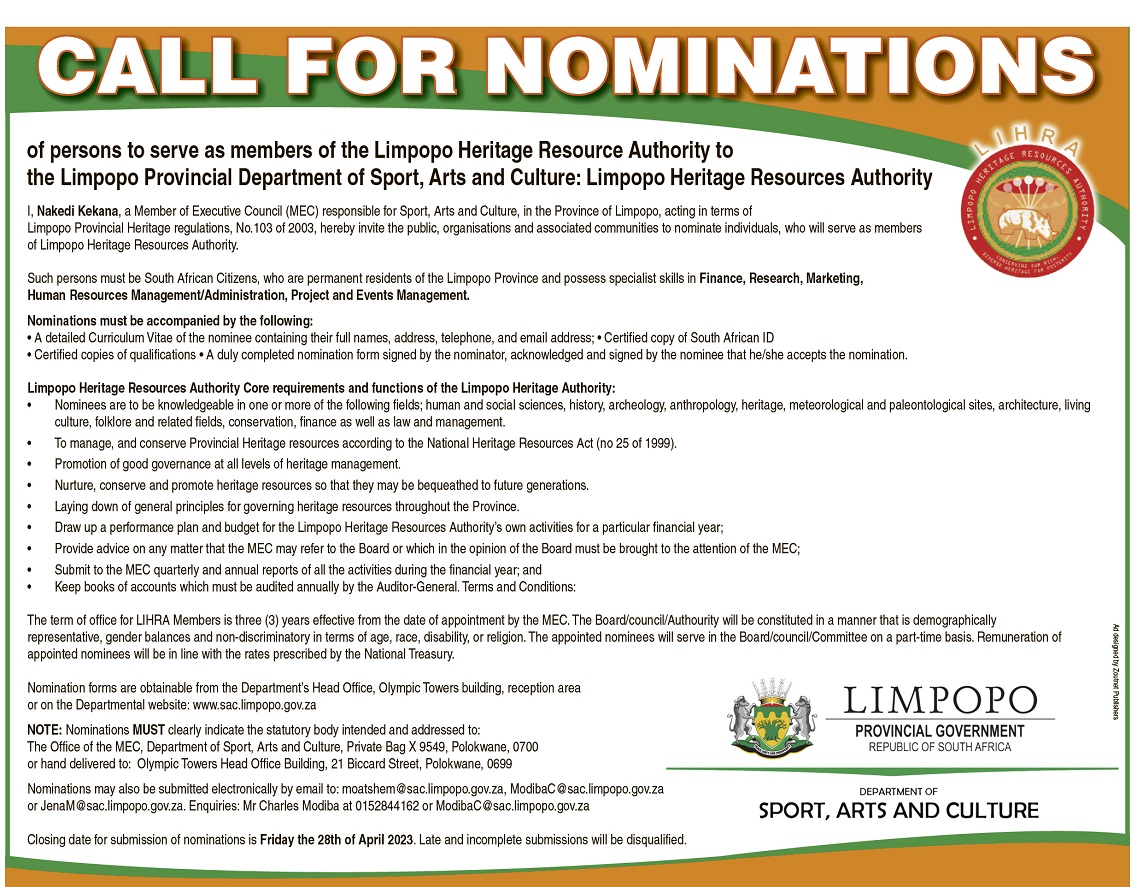 Call for Nomination